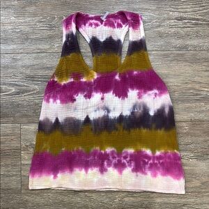 Young Fabulous & Broke Sage Tank Top 100% Cotton Women’s Size Medium